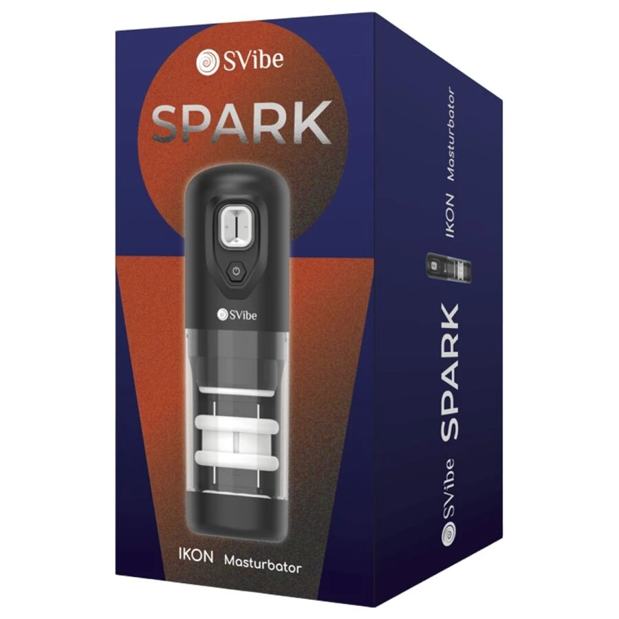 SNAIL VIBE - IKON SPARK THRUSTING  ROTATION MASTURBATOR
